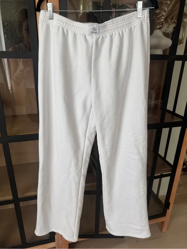 PARKE Set Valentine’s mockneck Boxer sweatpants wide leg flare fleece sweatshirt - Image 3