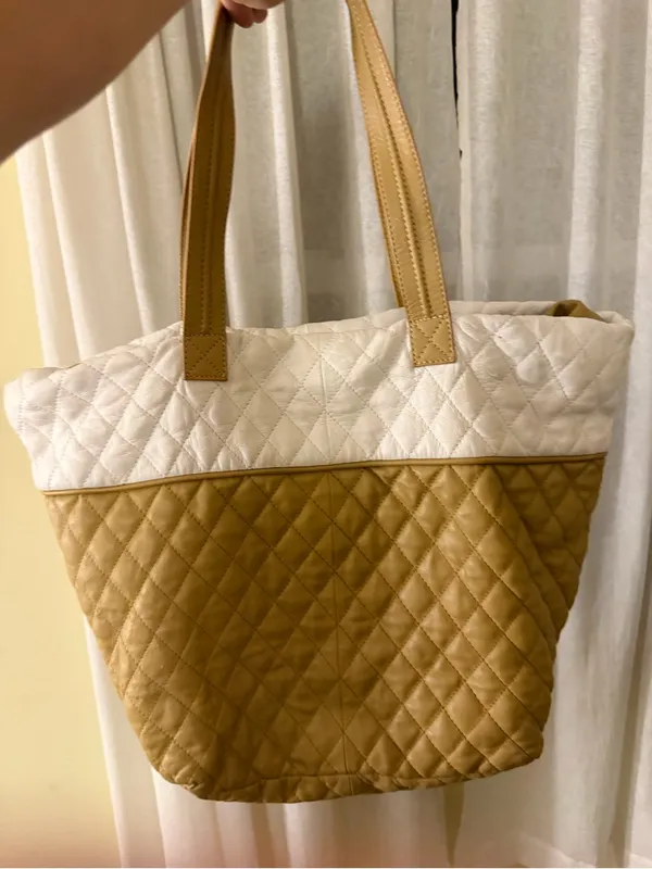 Clever Carriage Company Quilted leather tote bag - Image 2