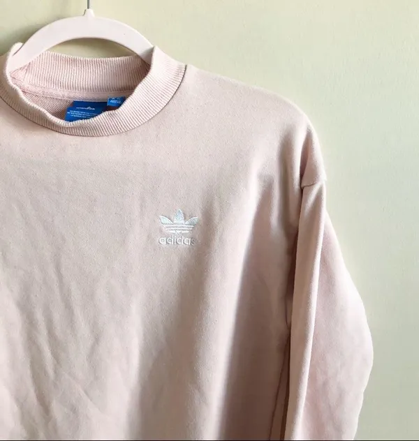 Adidas Pastel Pink Sweat Dress - Image 9