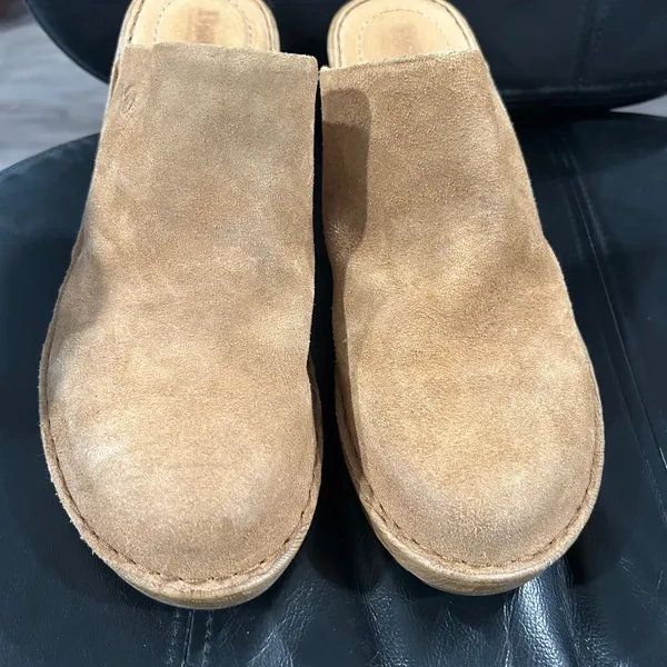 Born women’s Light Brown Suede Loafers Tan Size 10 - Image 2