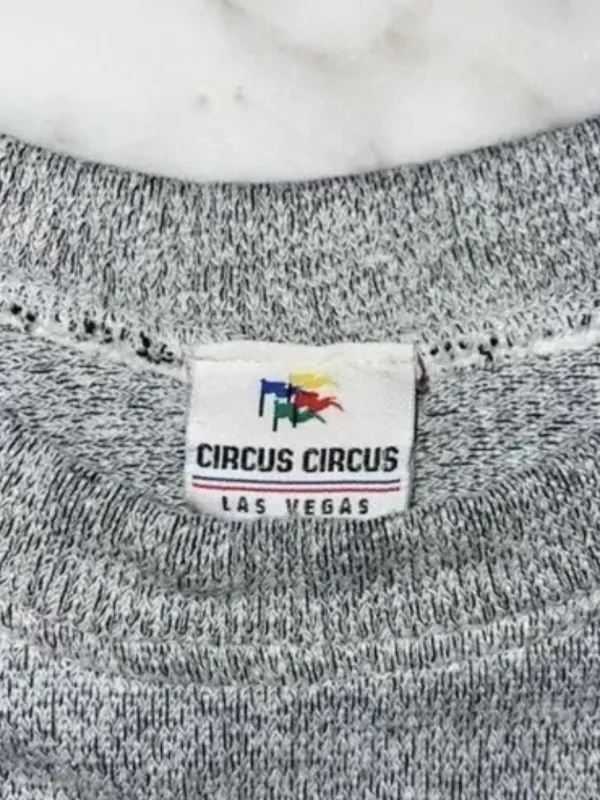 Vintage Las Vegas Circus Circus Casino Crewneck - Image 2