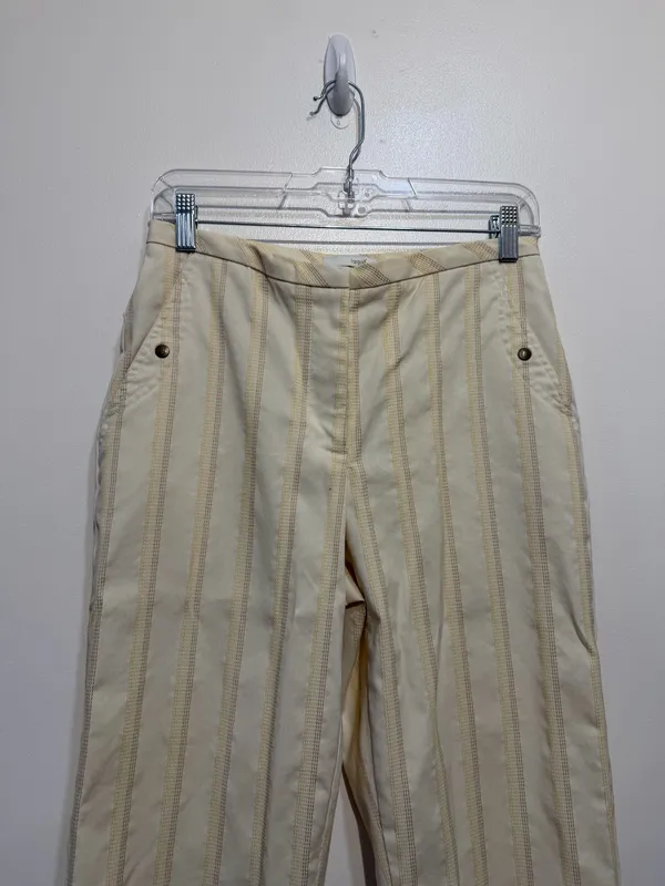Lizgolf Tabitha Women’s Striped Cropped Golf Pants Size 4 - Image 3