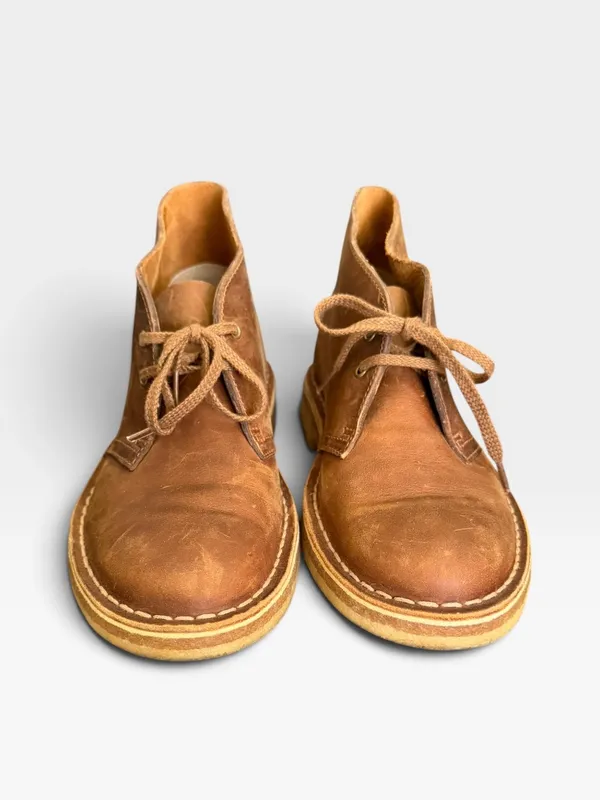 Clarks Originals Desert Boot Beeswax Leather Chukka Boots Women’s US 7 M - Image 4