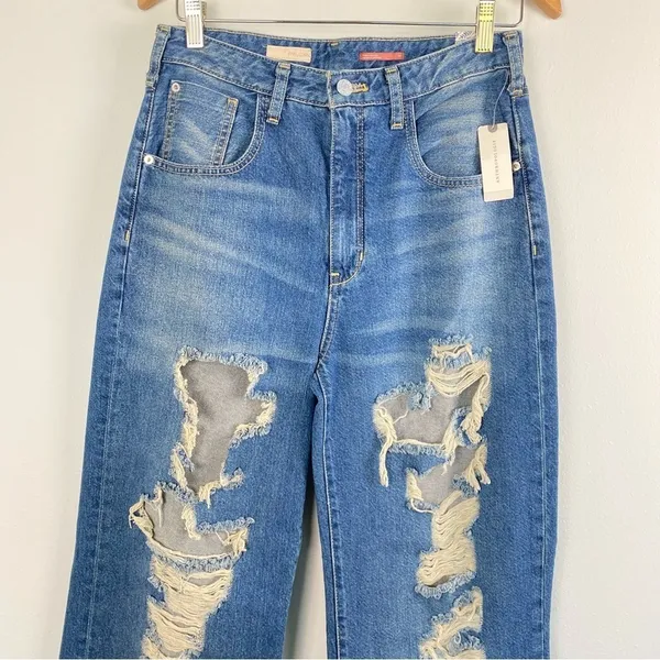 NWT Anthropologie Pilcro Joey High Rise Straight Jeans Size 27 - Image 6