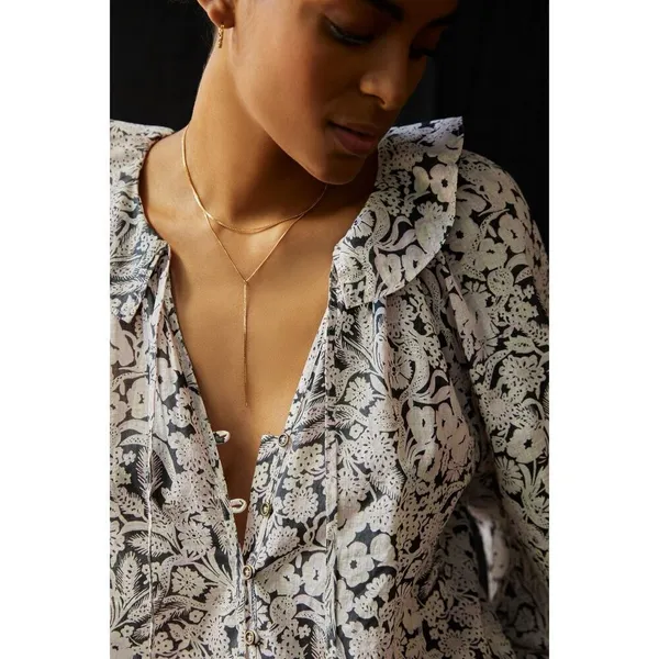 ✨By Anthropologie Peasant Sz XS Blouse✨ - Image 2