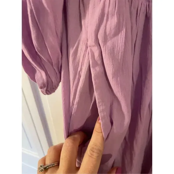 Universal Thread purple midi dress off shoulder size M - Image 7
