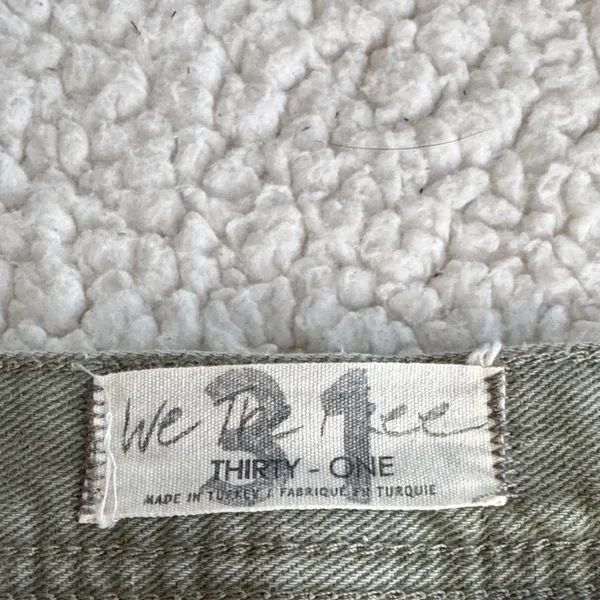 Free People We The Free Distressed Sage Jeans - Image 2