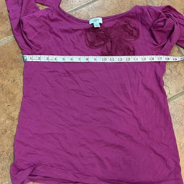 Loft long‎ sleeve shirt size M - Image 8