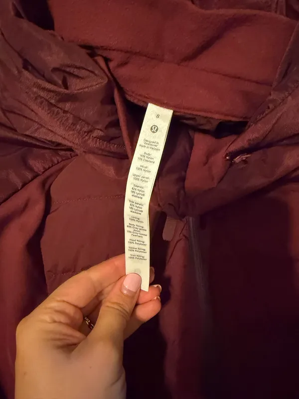 Lululemon Down For It All Jacket - Image 7