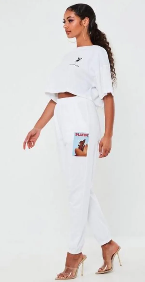 Playboy X Missguided Sweatpants - Image 3