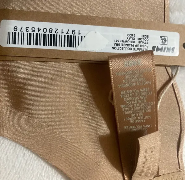 SKIMS Ultimate Push-Up Plunge Bra 34DD - Image 5