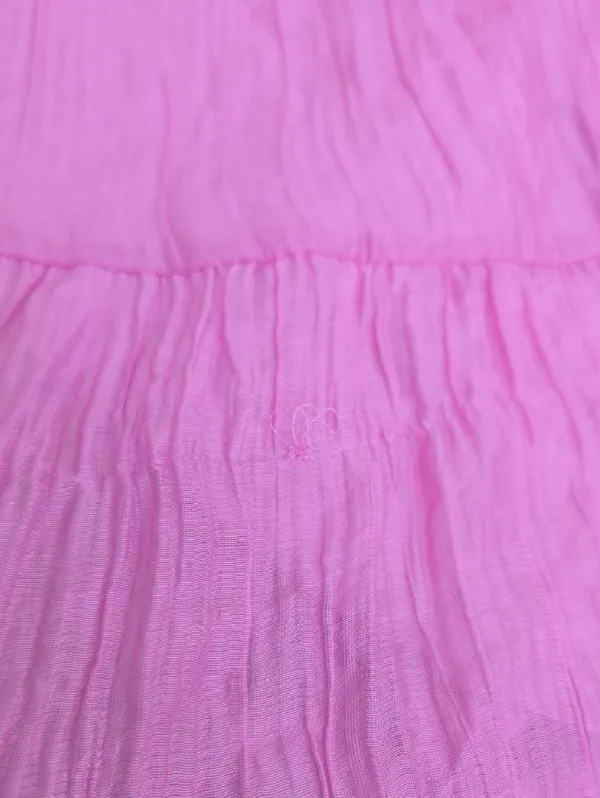 Mika & Gala Pink Halter Tiered Maxi Dress - Image 7