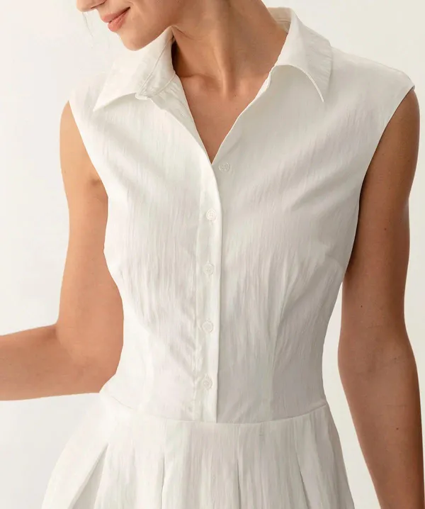 Rhioas White Dress - Image 2