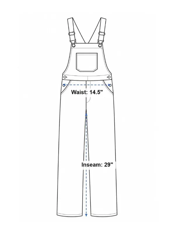 American Rag Women Overalls Denim Blue Skinny Distressed Stretch Size 3 - Image 5