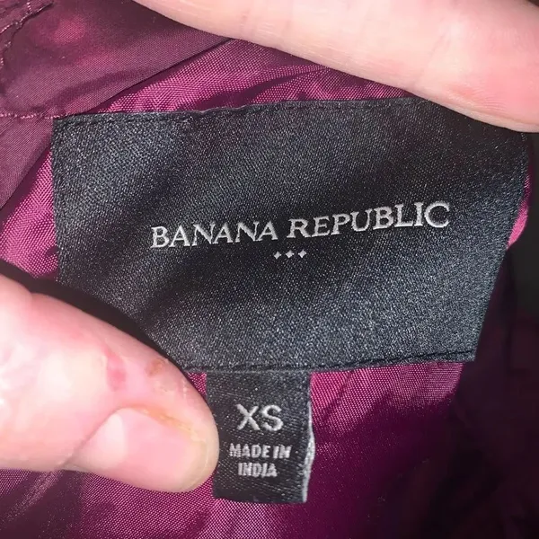 Banana Republic quilted puffer XS gorpcore vest - Image 3