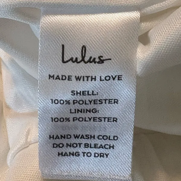 Lulu's Textured White Jumpsuit size M - Image 10