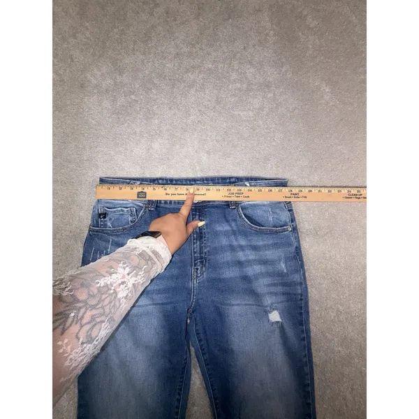 kancan jeans flare trouser denim 32 - Image 9