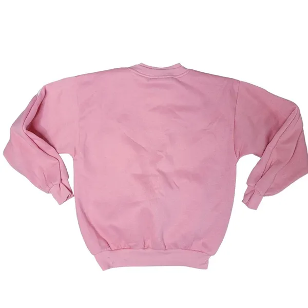 Pennylane vintage ski style sweater 80s 90s nostalgia chevron white blue pink M - Image 2