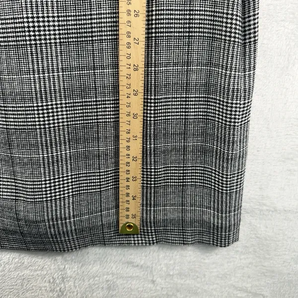 Ralph Lauren LRL 6 Dress Glen Plaid Long Sleeve Quiet Luxury Minimalist‎ Sheath - Image 11