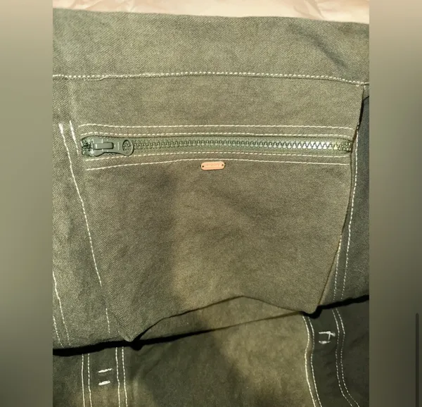 NWT Free People Been There Badge Tote Bag In Color Sea Serpent $128MSRP No refunds or cancellations - Image 9