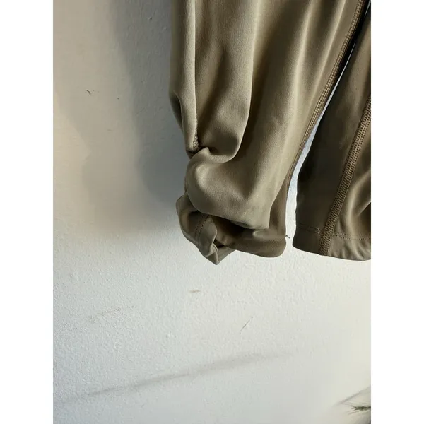 Lululemon Leggings Size 8 Ruched Hem LW5EARS Align Wunder Train Green‎ - Image 4