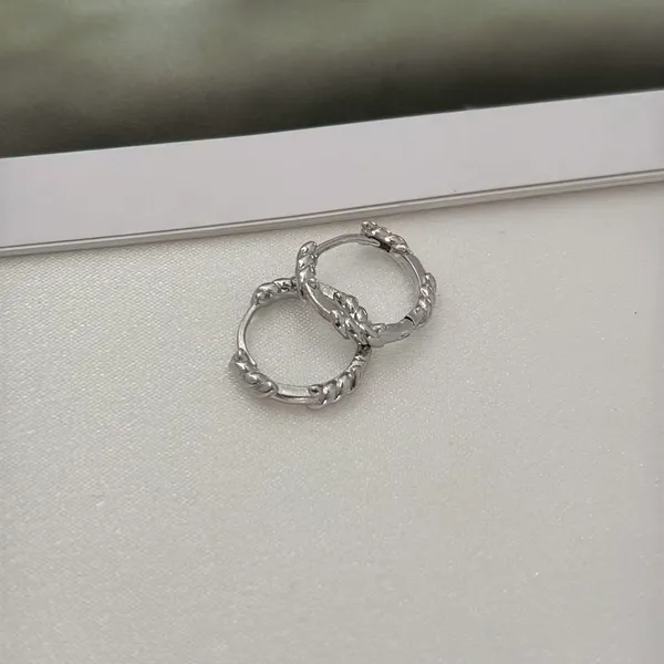 15mm Small Silver Hoop Earrings for Men Women Streetwear Hip Hop Punk Unisex - Image 3