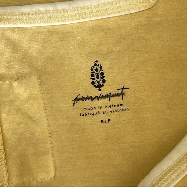 Free People New Flow Henley Tank in Fresh Mango Size S - Image 7