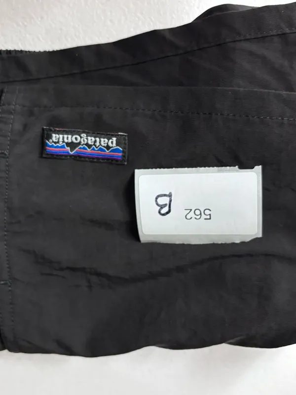 Patagonia Black Women's Athletic Shorts with Logo Tab - Image 9