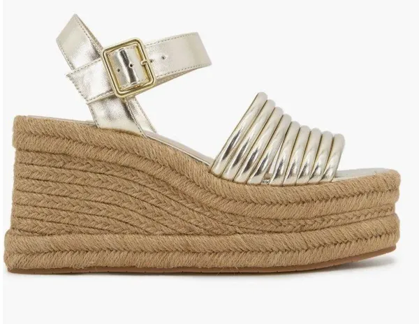 Gold kenneth cole wedges - Image 4
