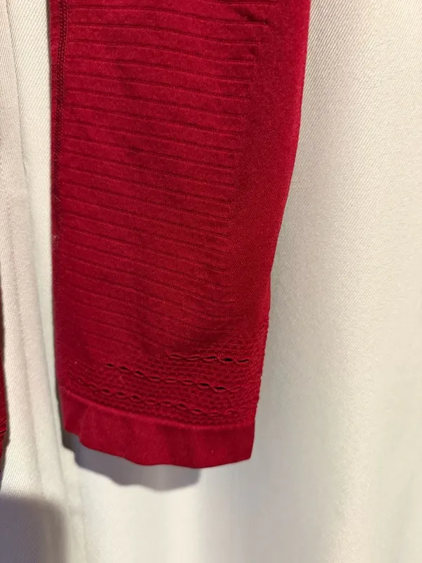 Gymshark Energy Seamless Cropped Leggings Red - Image 3