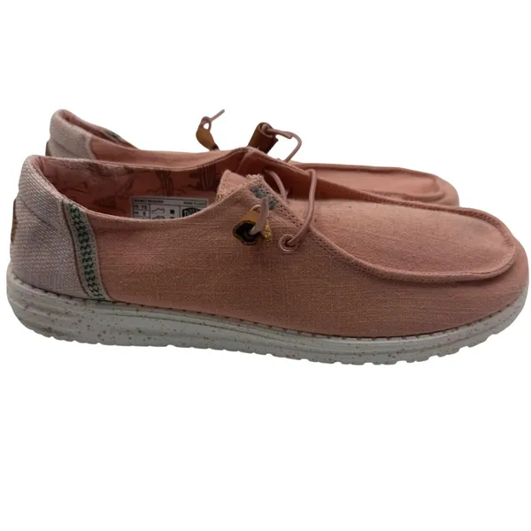 Hey Dude Wendy Washed Rose Cloud Women's Size 10 Pink Casual Lightweight Walking - Image 2