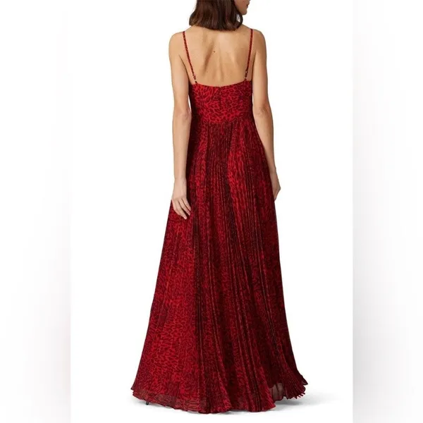 Fame and Partners Red Casablanca Maxi Dress Sz.4 NWT - Image 3