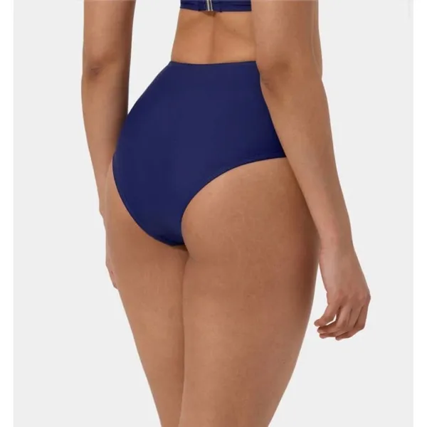 HALARA SWIMWEAR Solid High Waisted Bikini Bottom Swimsuit‎ | MEDIUM - Image 5