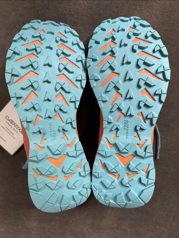 Women’s Lowa Amplux WS All Terrain Running Shoes Size 8 Melon Arctic 320695 0300 - Image 5