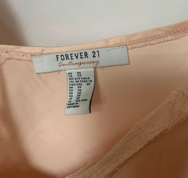 Forever 21 Satin Lace Cami - Image 3