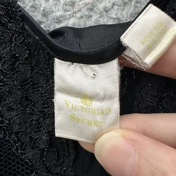 Vintage Victoria’s Secret Silky Satin Lace Mesh Maxi Gown Slip Dress Y2K‎ Size S - Image 8