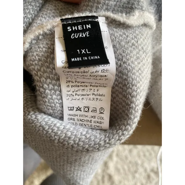 Oversized Batwing Sweater Zebra Modern Cozy Street Luxe Scans‎ I Winter Buttery - Image 4