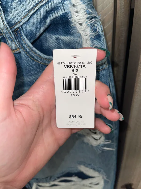 KanCan USA Buckle High Rise Ripped Jeans - Image 4