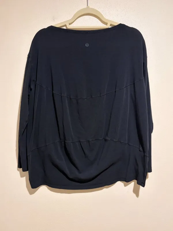 Lululemon Size 8? Back In Action Long Sleeve Tee Shirt - Image 8