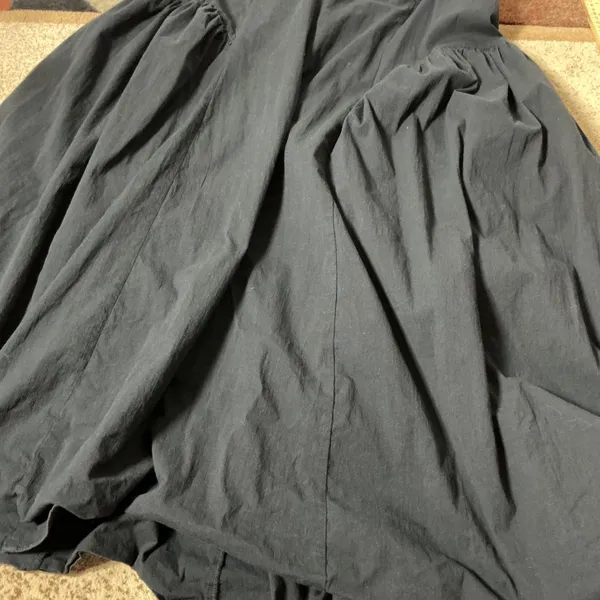 Future Collective Reese Blutstein Minimalist Black Tiered Maxi Dress Plus‎ Sz 24 - Image 7