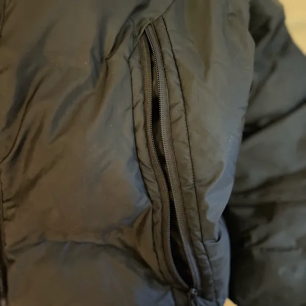 Champion Black Puffer Jacket - Image 10