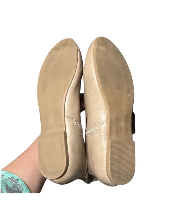 Tan Slouch Booties - Image 4