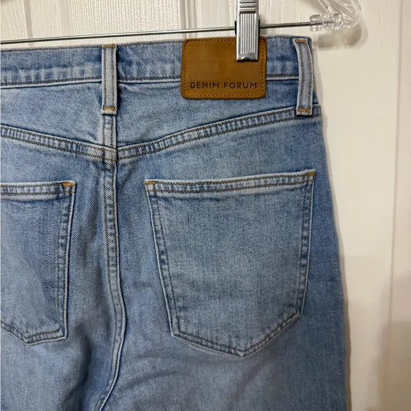 DENIM FORUM x Aritzia yoko‎ high rise slim jeans size 26 - Image 5