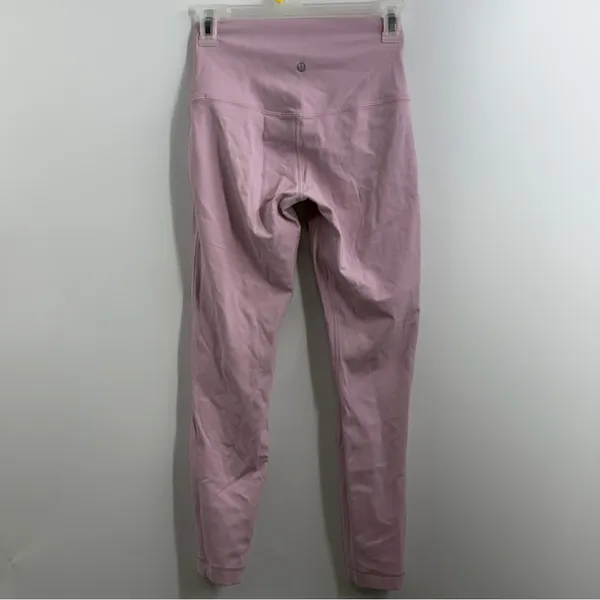 Lululemon Align High Rise Pant 25 Rose Blush Pink Nulu Leggings Size 6 - Image 5