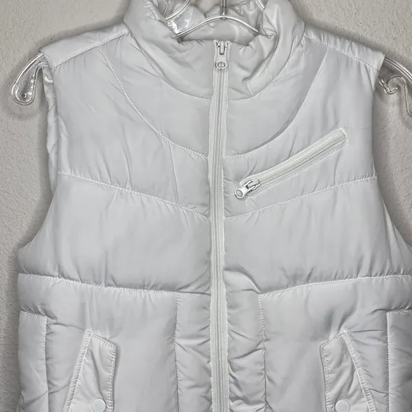 Vintage Arizona Jean Co.‎ Puffer Vest White - Image 6