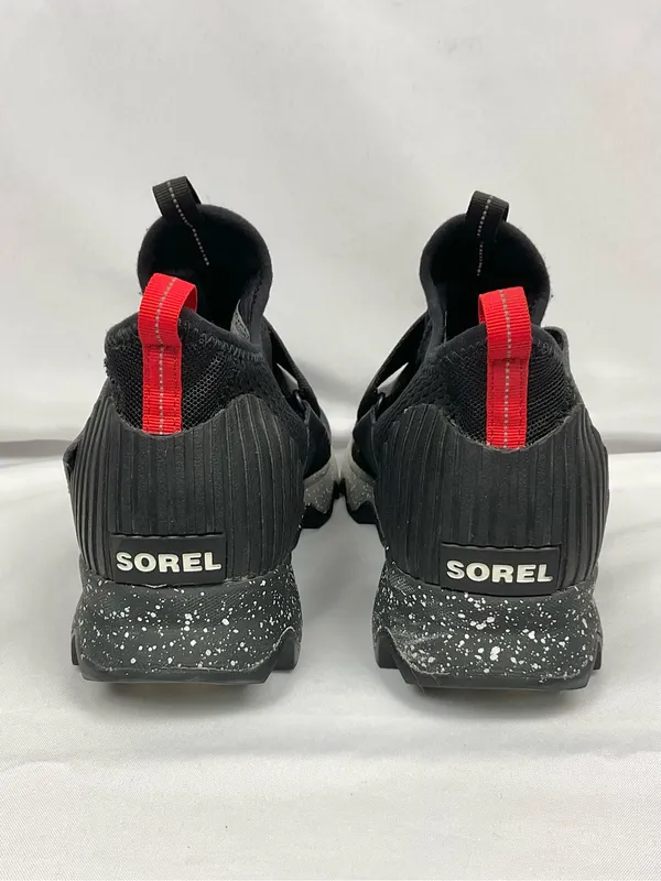 Sorel Kinetic Sneakers Black Sz 8.5 Low Top Bootie - Image 5