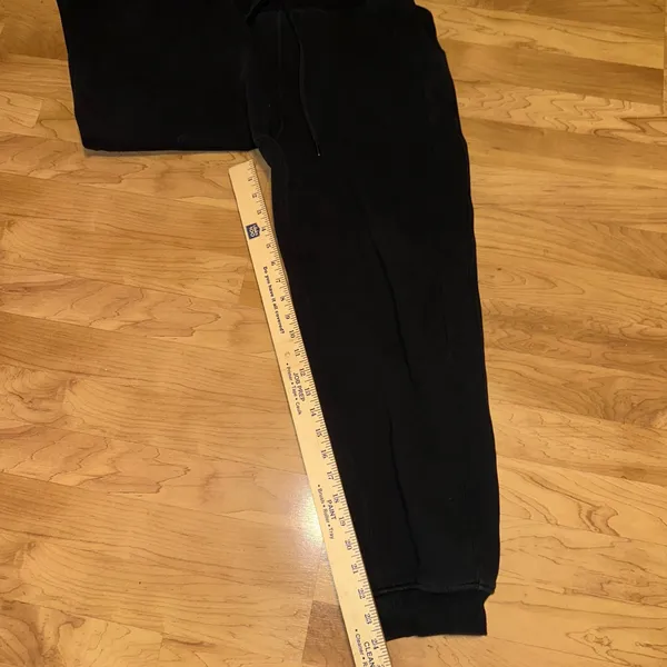 Lululemon‎ Scuba Relaxed High Rise Jogger Black Lightweight Drawstring Size 8 - Image 10