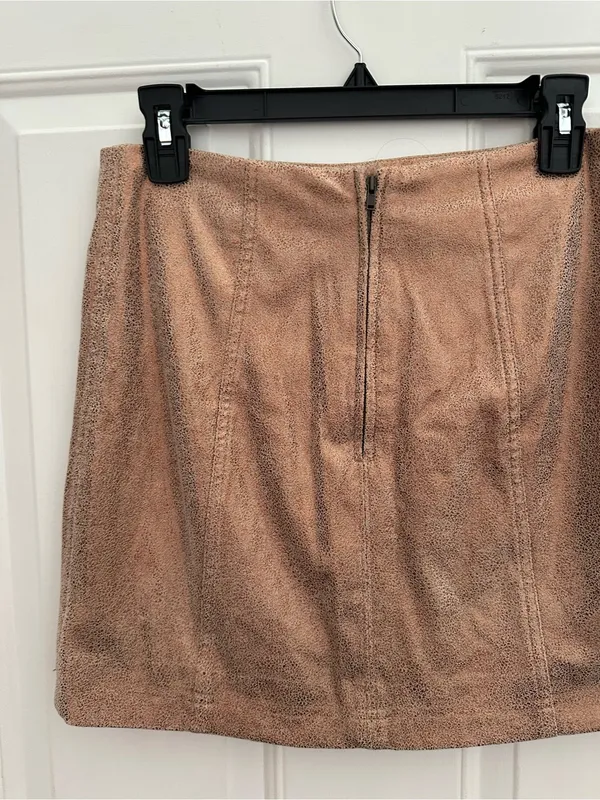 Free people Sparkle Metallic copper Mini Skirt - Image 11