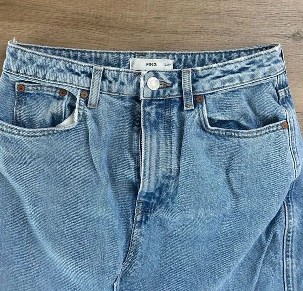 Mango Denim Maxi Skirt - Image 3