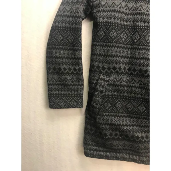 LL Bean Women's Fair Isle Sherpa Lined Cardigan Sweater‎ Jacket Size M - Image 10